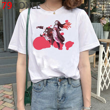Load image into Gallery viewer, Demon Slayer T Shirt Men Kawaii Cartoon T-shirt Kimetsu No Yaiba Japanese Anime Demon Blade Graphic Tees Unisex Top Tshirt Male