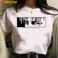 Load image into Gallery viewer, 2021 Hot Anime Final Season Attack on Titan T Shirt Men Kawaii Summer Tops Titans Attack Graphic Tees Harajuku Tshirt Male
