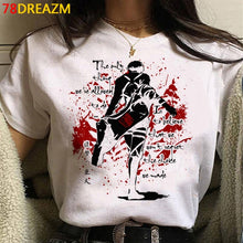 Load image into Gallery viewer, 2021 Hot Anime Final Season Attack on Titan T Shirt Men Kawaii Summer Tops Titans Attack Graphic Tees Harajuku Tshirt Male