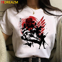 Load image into Gallery viewer, 2021 Hot Anime Final Season Attack on Titan T Shirt Men Kawaii Summer Tops Titans Attack Graphic Tees Harajuku Tshirt Male