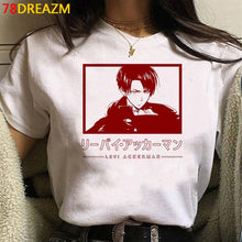Load image into Gallery viewer, 2021 Hot Anime Final Season Attack on Titan T Shirt Men Kawaii Summer Tops Titans Attack Graphic Tees Harajuku Tshirt Male
