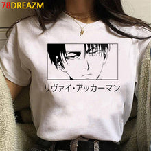 Load image into Gallery viewer, 2021 Hot Anime Final Season Attack on Titan T Shirt Men Kawaii Summer Tops Titans Attack Graphic Tees Harajuku Tshirt Male