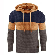 Load image into Gallery viewer, Covrlge Spring Autumn Articles European Beauty Men's Hoodie Long Sleeve Hoodie Warm Patchwork Color Streetwear Sweatshirt MWW290