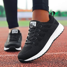 Load image into Gallery viewer, 2021 Sneakers Women Shoes Flats Casual Ladies Shoes Woman Lace-Up Mesh Light Breathable Female Zapatillas De Deporte Para Mujer