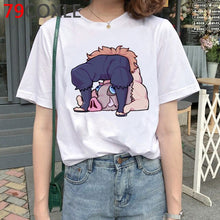 Load image into Gallery viewer, Demon Slayer T Shirt Men Kawaii Cartoon T-shirt Kimetsu No Yaiba Japanese Anime Demon Blade Graphic Tees Unisex Top Tshirt Male
