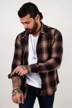 Load image into Gallery viewer, DeepSEA Zipper Long Sleeve Lumberjack Shirt 2101312
