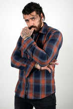 Load image into Gallery viewer, DeepSEA Zipper Long Sleeve Lumberjack Shirt 2101312
