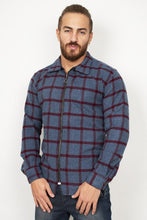 Load image into Gallery viewer, DeepSEA Zipper Long Sleeve Lumberjack Shirt 2101312
