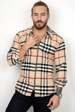 Load image into Gallery viewer, DeepSEA Zipper Long Sleeve Lumberjack Shirt 2101312
