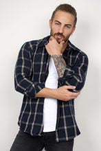 Load image into Gallery viewer, DeepSEA Zipper Long Sleeve Lumberjack Shirt 2101312
