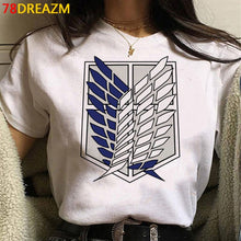 Load image into Gallery viewer, 2021 Hot Anime Final Season  Attack on Titan T Shirt Men Kawaii Summer Tops Titans Attack Graphic Tees  Harajuku Tshirt Male
