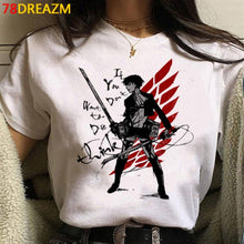 Load image into Gallery viewer, 2021 Hot Anime Final Season  Attack on Titan T Shirt Men Kawaii Summer Tops Titans Attack Graphic Tees  Harajuku Tshirt Male
