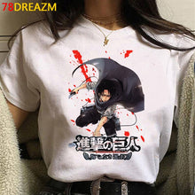 Load image into Gallery viewer, 2021 Hot Anime Final Season  Attack on Titan T Shirt Men Kawaii Summer Tops Titans Attack Graphic Tees  Harajuku Tshirt Male
