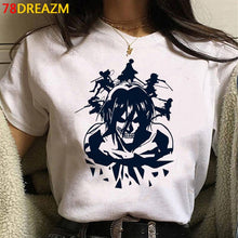 Load image into Gallery viewer, 2021 Hot Anime Final Season  Attack on Titan T Shirt Men Kawaii Summer Tops Titans Attack Graphic Tees  Harajuku Tshirt Male
