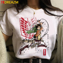 Load image into Gallery viewer, 2021 Hot Anime Final Season  Attack on Titan T Shirt Men Kawaii Summer Tops Titans Attack Graphic Tees  Harajuku Tshirt Male
