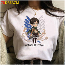 Load image into Gallery viewer, 2021 Hot Anime Final Season  Attack on Titan T Shirt Men Kawaii Summer Tops Titans Attack Graphic Tees  Harajuku Tshirt Male
