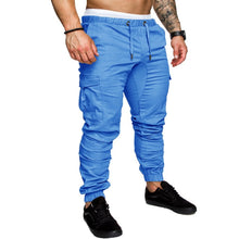 Load image into Gallery viewer, Autumn Men Pants Hip Hop Harem Joggers Pants 2020 New Male Trousers Mens Joggers Solid Multi-pocket Pants Sweatpants M-4XL
