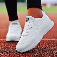 Load image into Gallery viewer, 2021 Sneakers Women Shoes Flats Casual Ladies Shoes Woman Lace-Up Mesh Light Breathable Female Zapatillas De Deporte Para Mujer
